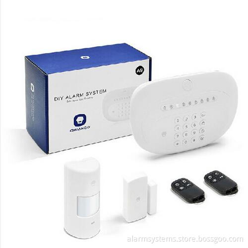 Latest smart home anti-theft system built-in battery and siren quality PIR and door sensor PSTN bulgar alarm systems security ho